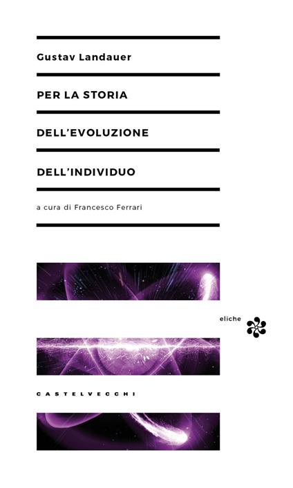 Per la storia dell'evoluzione dell'individuo - Gustav Landauer - copertina