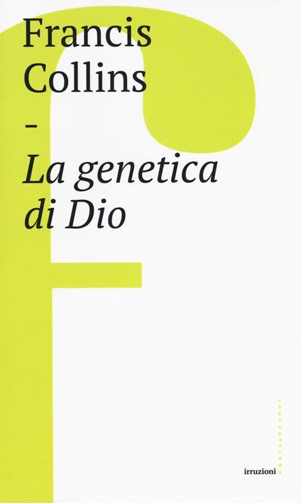 La genetica di Dio - Francis S. Collins - copertina