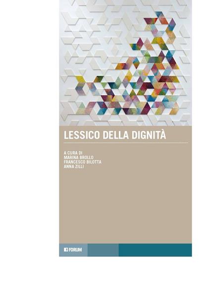 Lessico della dignità - copertina