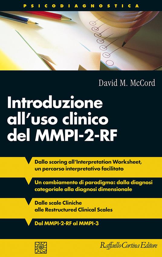 Introduzione all’uso clinico del MMPI-2-RF - David M. McCord - copertina