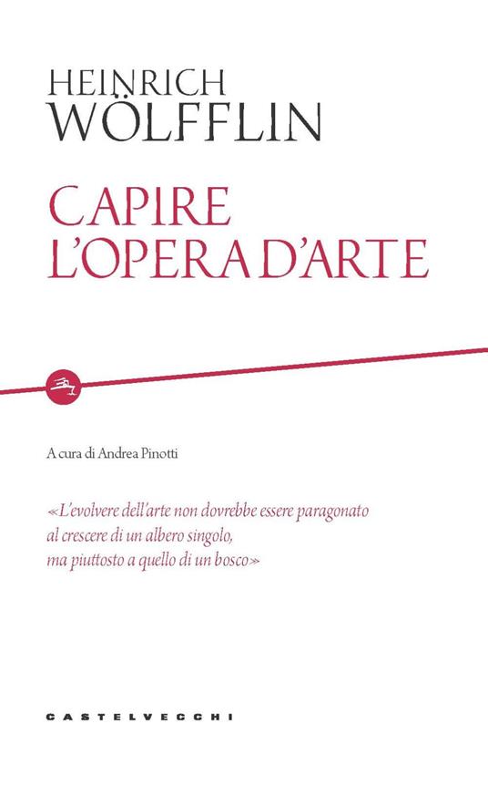 Capire l'opera d'arte - Heinrich Wölfflin - copertina