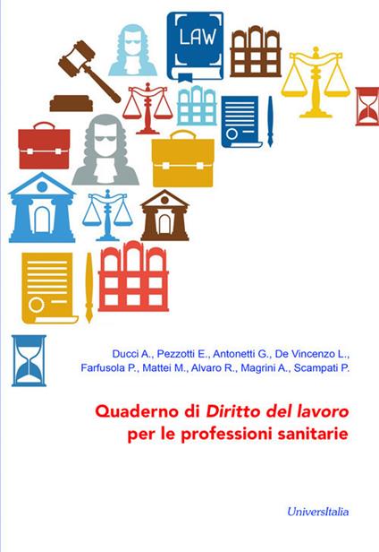 Quaderno di diritto del lavoro per le professioni sanitarie - copertina