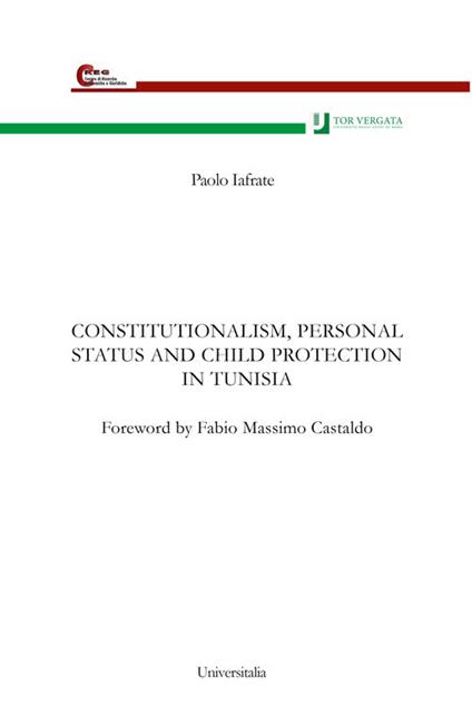 Constitutionalism, personal status and child protection in Tunisia - Paolo Iafrate - copertina