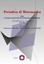 Periodico di matematica. Per l’insegnamento secondario (2024). Vol. 6