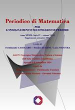 Periodico di matematica. Per l’insegnamento secondario (2024). Vol. 6/3