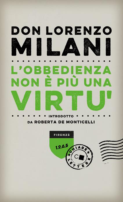 L' obbedienza non è più una virtù - Lorenzo Milani - ebook