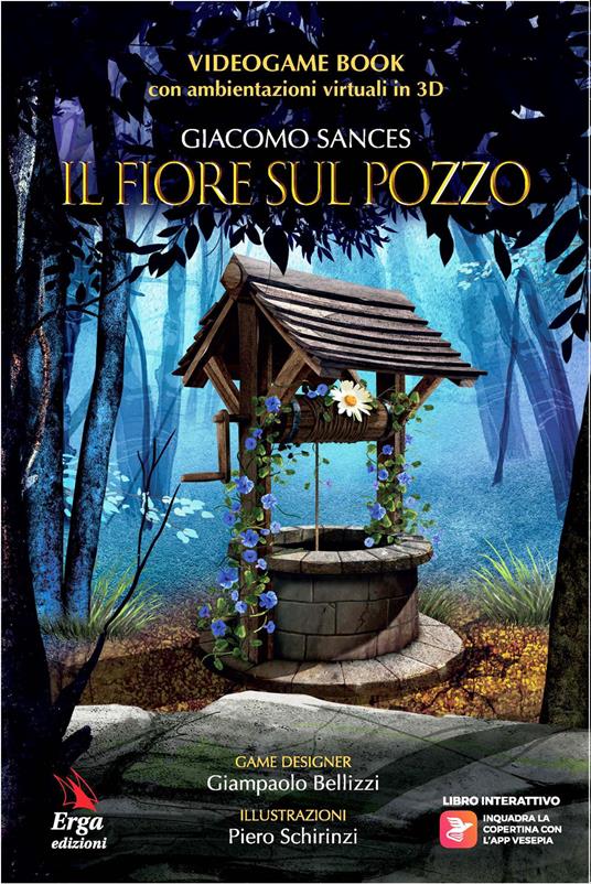 Il Fiore sul pozzo. Il libro polisensoriale da colorare - Giacomo Sances - copertina