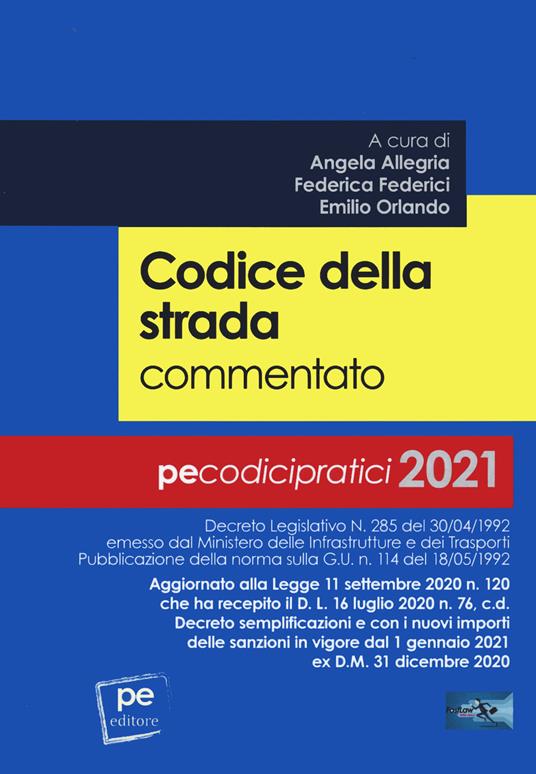 Codice della strada commentato - copertina