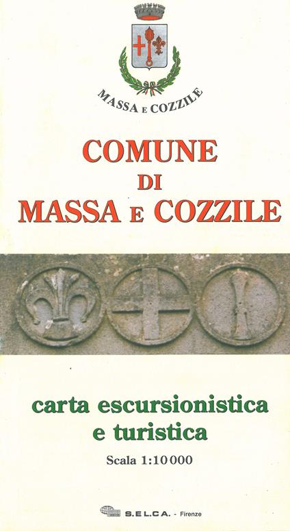 Comune di Massa e Cozzile. Carta escursionistica e turistica 1:10.000 - copertina