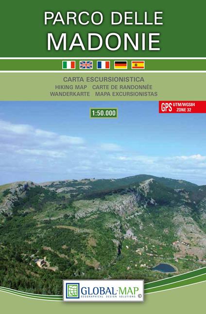 Parco delle Madonie. Carta escursionistica 1:50.000 - copertina