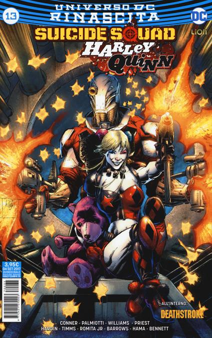 Rinascita. Suicide Squad. Harley Quinn. Vol. 13 - copertina