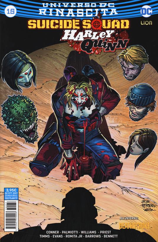 Rinascita. Suicide Squad. Harley Quinn. Vol. 15 - copertina