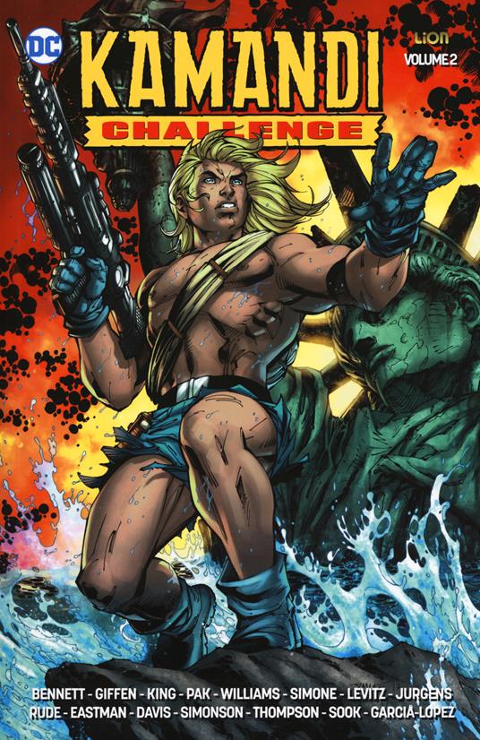 Kamandi challenge. Vol. 2 - Dan Abnett,Peter J. Tomasi - copertina