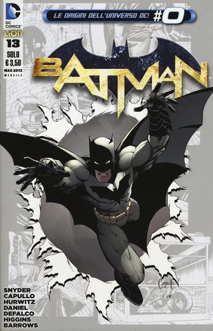 Batman. Nuova serie 13. Vol. 70 - copertina