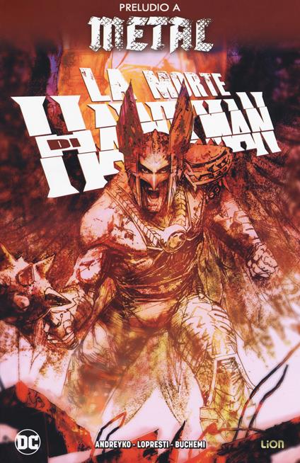 La morte di Hawkman - Marc Andreyko - copertina
