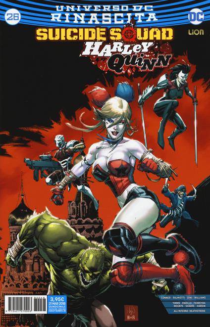 Rinascita. Suicide Squad. Harley Quinn. Vol. 26 - copertina