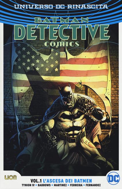 Universo DC. Rinascita. Batman. Detective comics. Vol. 1: ascesa dei batmen, L'. - copertina