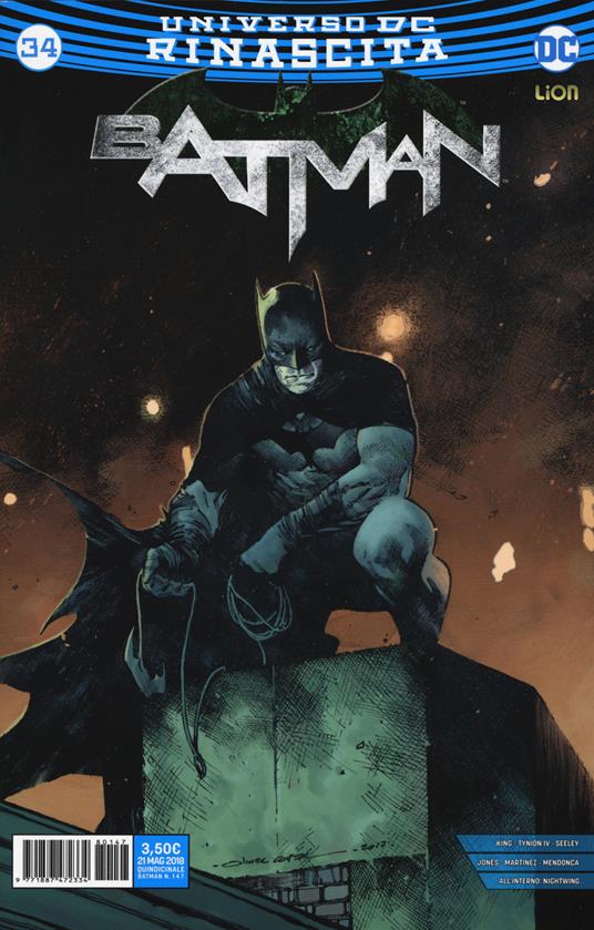 Rinascita. Batman. Vol. 34 - copertina