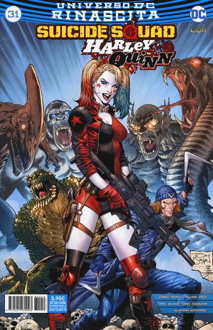 Rinascita. Suicide Squad. Harley Quinn. Vol. 31 - copertina