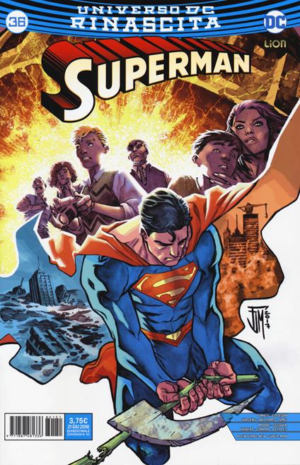 Rinascita. Superman. Vol. 36 - copertina