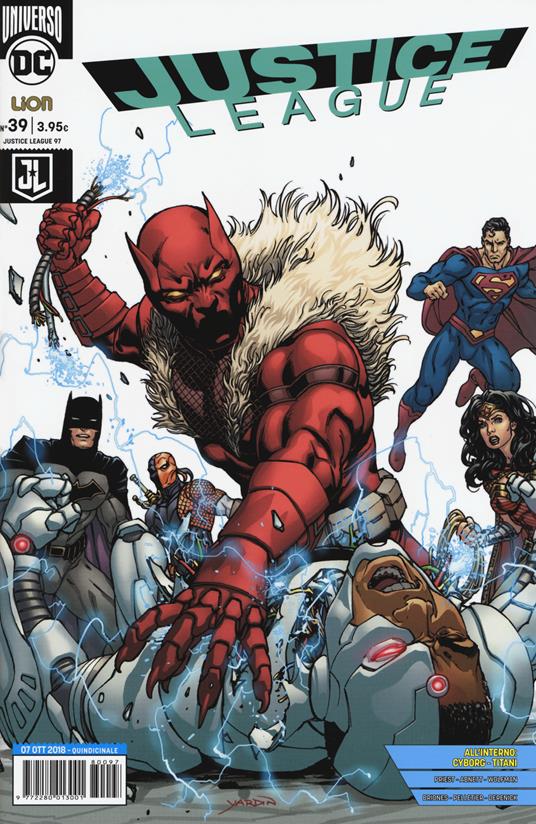 Justice League. Vol. 39 - copertina