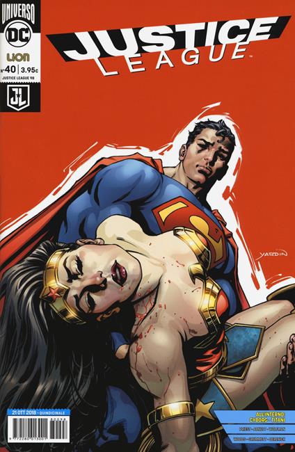 Justice League. Vol. 40 - copertina