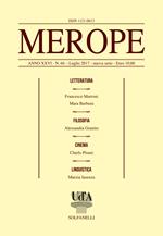 Merope. Vol. 66: Letteratura-filosofia-cinema-linguistica