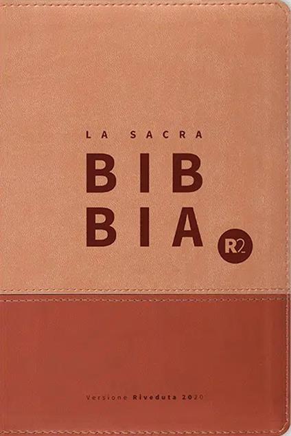 Bibbia R2. Versione 2020. Ediz. bicolore marrone - copertina