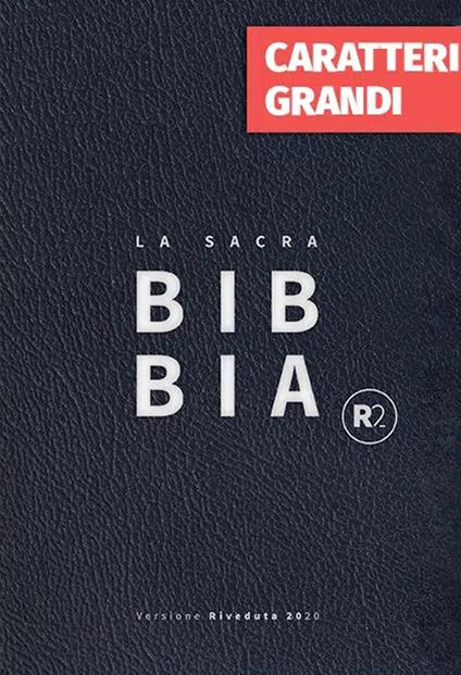 Bibbia R2. Versione riveduta 2020. Ediz. a caratteri grandi - copertina