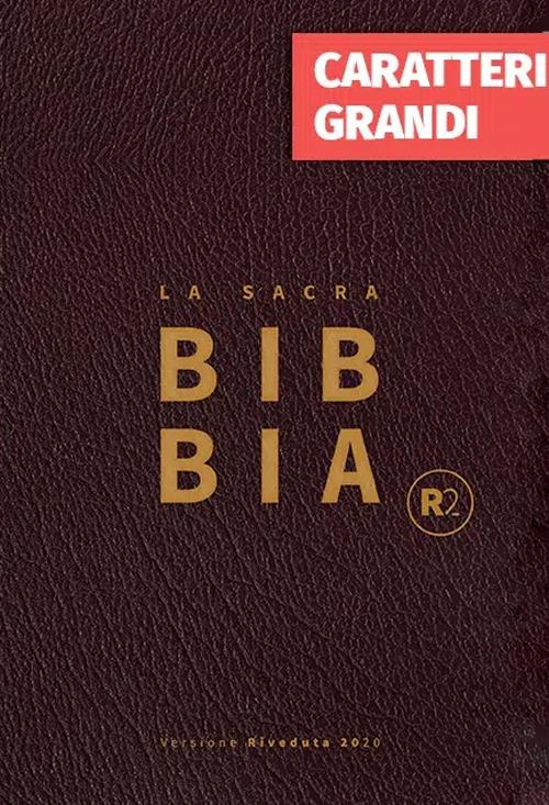 Bibbia R2. Versione riveduta 2020. Ediz. a caratteri grandi - copertina