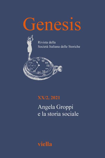 Genesis. Rivista della Società italiana delle storiche (2021). Vol. 2: Angela Groppi e la storia sociale. - copertina