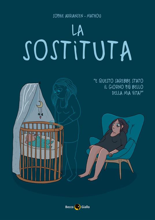 La sostituta - Sophie Adriansen - copertina