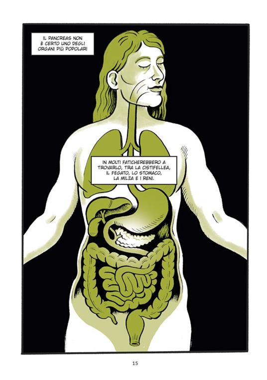 Pancreas. Biografia a fumetti di un organo - Veronica Moretti,Stefano Ratti,Alessandro Cucchetti - 2