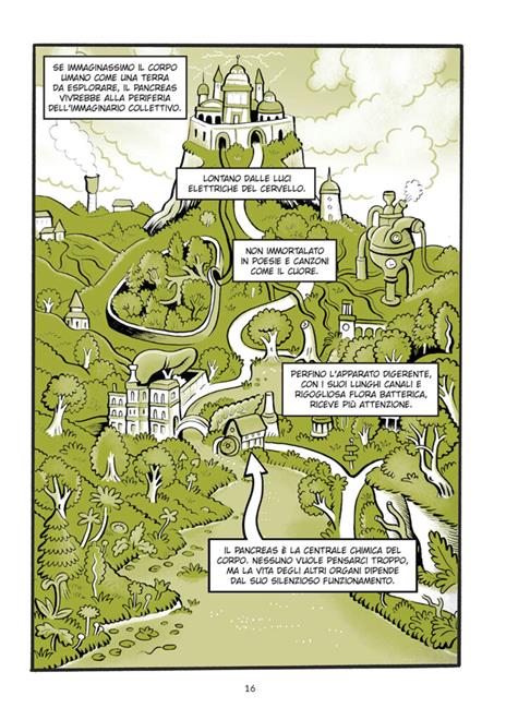 Pancreas. Biografia a fumetti di un organo - Veronica Moretti,Stefano Ratti,Alessandro Cucchetti - 3