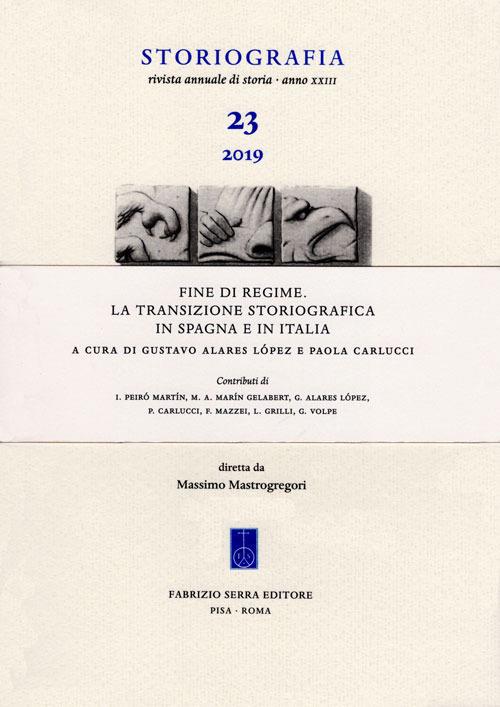 Fine di regime. La transizione storiografica in Spagna e in Italia - copertina