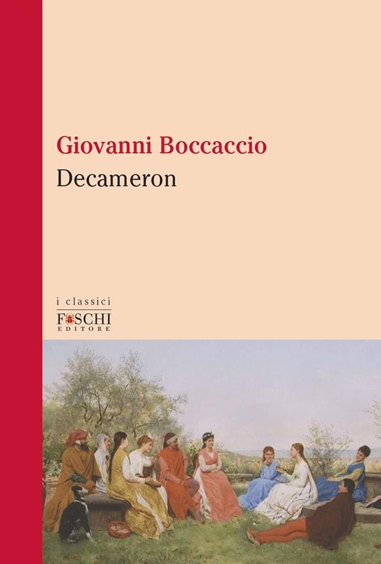 Decameron - Giovanni Boccaccio - copertina