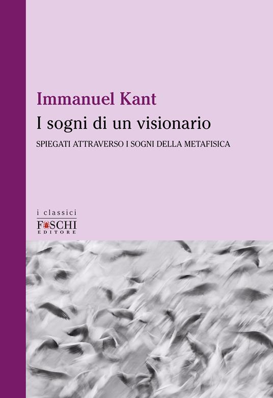 I sogni di un visionario - Immanuel Kant - copertina