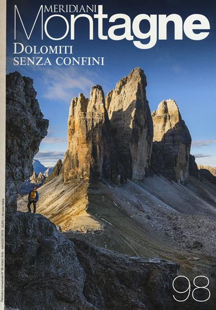 Dolomiti senza confini-Viaggio nelle Alpi. Con Carta geografica ripiegata - copertina
