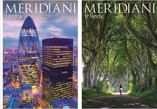 Londra-Irlanda. Con Carta geografica ripiegata - copertina