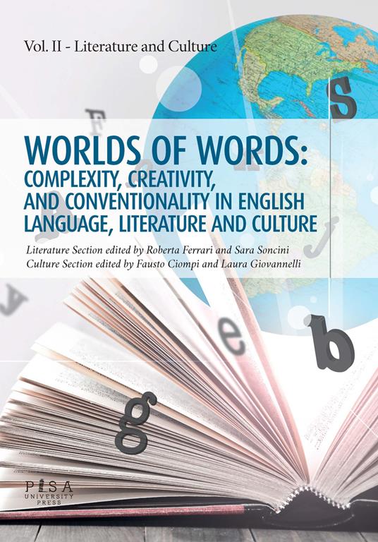 Worlds of words: complexity, creativity, and conventionality in english language, literature and culture. Vol. 2: Literature and culture - copertina