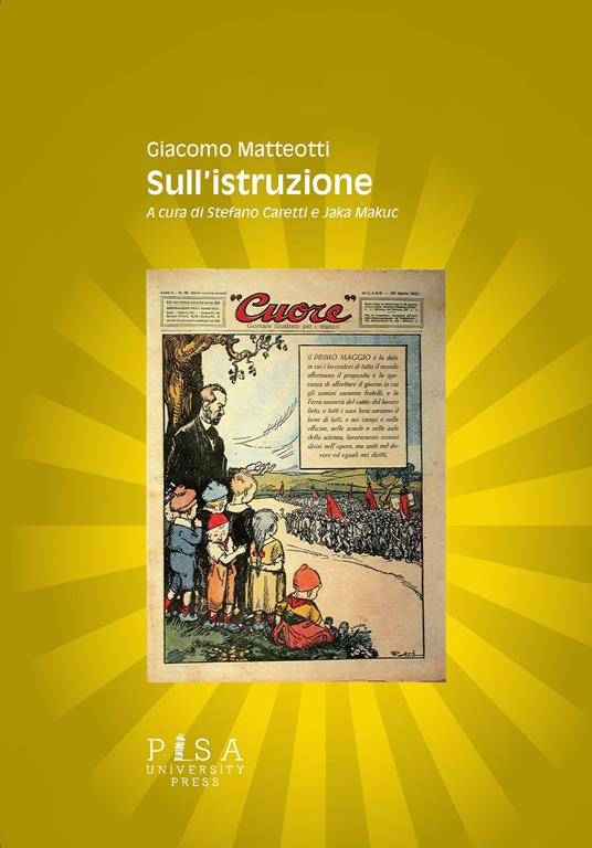 Sull'istruzione - Giacomo Matteotti - copertina