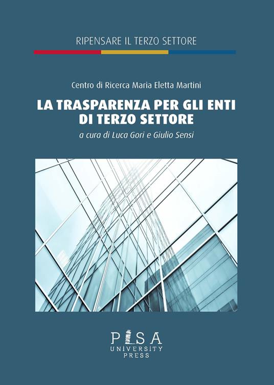 La trasparenza per gli enti di terzo settore - copertina