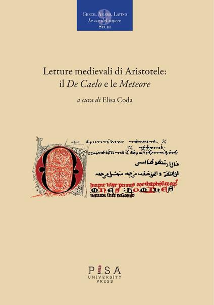 Letture medievali di Aristotele: il «De Caelo» e le «Meteore» - copertina