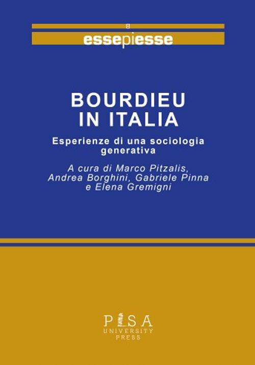 Bourdieu in Italia. Esperienze di una sociologia generativa - copertina