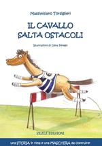 Il cavallo salta ostacoli