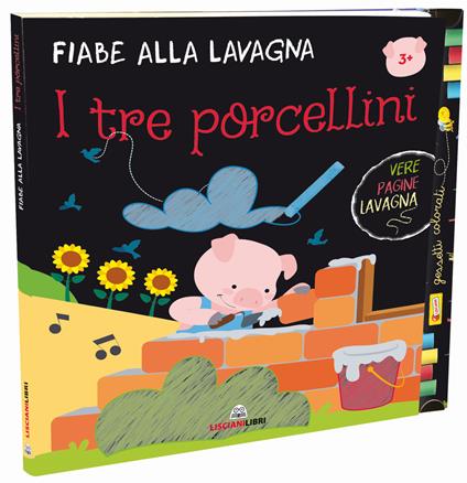 I tre porcellini. Ediz. a colori. Con gadget - Cristina Grottoli - copertina