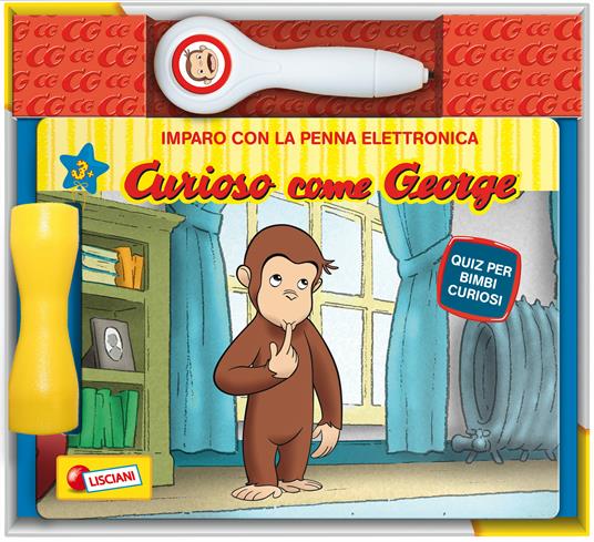 Quiz per bimbi curiosi. Curioso come George. Ediz. a colori - copertina