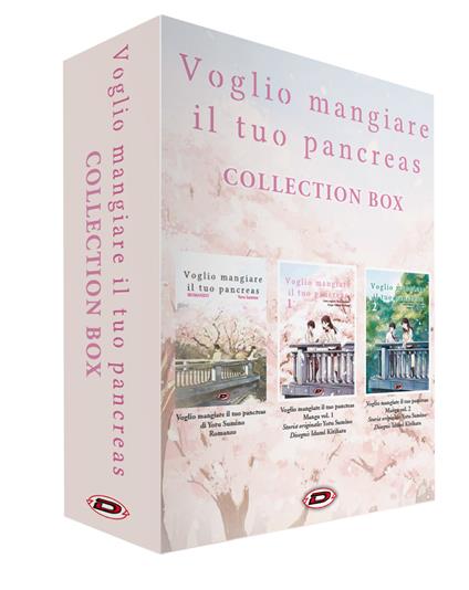 Voglio mangiare il tuo pancreas. Collection box - Yoru Sumino - copertina