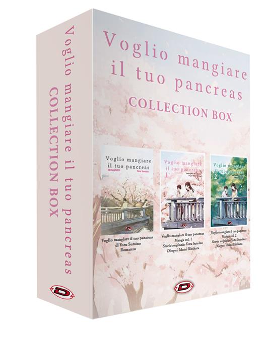 Voglio mangiare il tuo pancreas. Collection box - Yoru Sumino - copertina