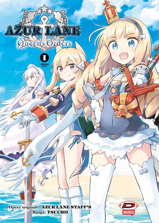 Azur Lane: Queen's Orders. Vol. 1 - Tsuchii - copertina